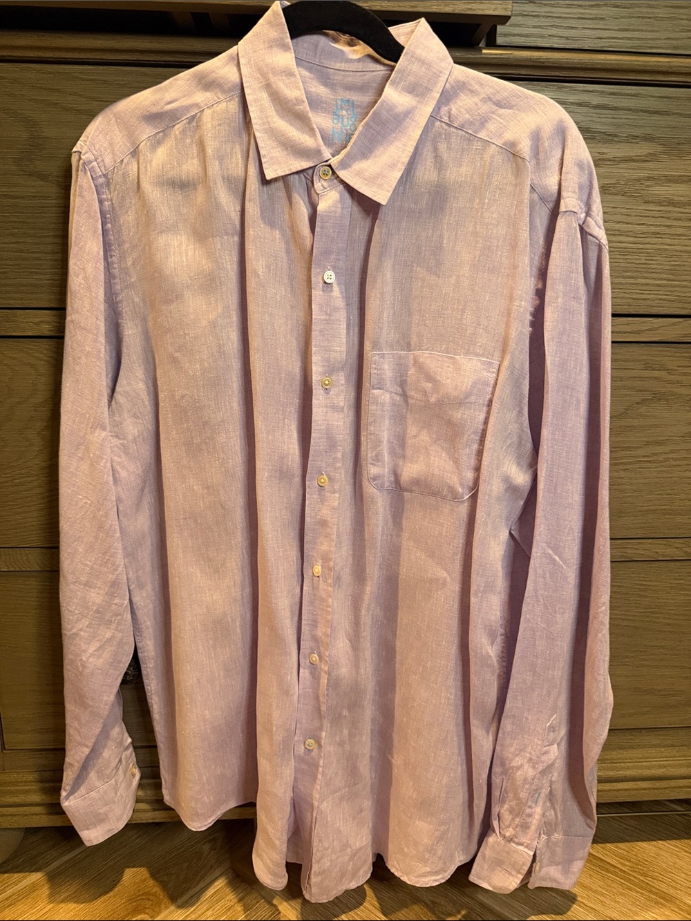 Men's Long-Sleeve Dress Shirt — Lavender